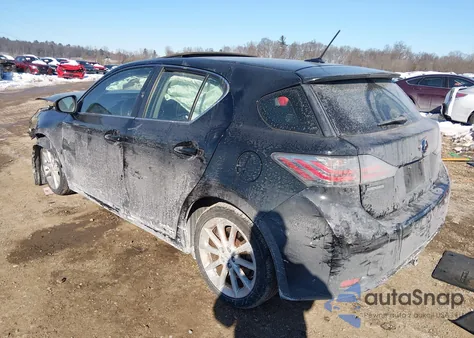 2013 Lexus Ct 200H from USA, damaged, VIN JTHKD5BH9D2169312